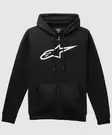Alpinestars Fleece Angeless Zip Hoodie v3 Black/White M - Duell ajovarusteet - 35351 - 1