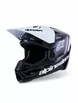 Alpinestars Kypärä S-M3 Radium Musta/Valkoinen, M - Duell ajovarusteet - 37021 - 1