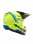 Alpinestars Kypärä SM3 Nuorten Radium Keltainen Fluo/Musta/Sininen, YL 52-53cm - Duell ajovarusteet - 36441 - 1