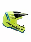 Alpinestars Kypärä SM3 Nuorten Radium Keltainen Fluo/Musta/Sininen, YL 52-53cm - Duell ajovarusteet - 36441 - 1