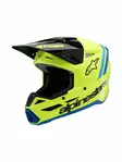 Alpinestars Kypärä SM3 Nuorten Radium Keltainen Fluo/Musta/Sininen, YL 52-53cm - Duell ajovarusteet - 36441 - 1