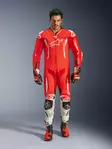 Alpinestars Nahkapuku 1-pcs GP Tech v5 Fluo Punainen/Valkoinen, 52 - Duell ajovarusteet - 40431 - 1