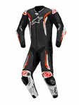 Alpinestars Nahkapuku 1-pcs GP Tech v5 Musta/Valkoinen/ Fluo Punainen, 56 - Duell ajovarusteet - 40641 - 1