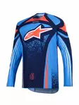 Alpinestars Paita Techstar Nomur Laiv.sininen/Oranssi/UCLA Sininen L - Duell ajovarusteet - 43011 - 1