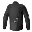 Alpinestars Tekstiilitakki SMX Vedenpitävä Musta/Punainen, L - Duell ajovarusteet - 42281 - 1