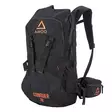 AMOQ Conquer 25L Reppu Musta/Oranssi - Duell ajovarusteet - 52171 - 1