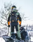 AMOQ Conquer 25L Reppu Musta/Oranssi - Duell ajovarusteet - 52171 - 1