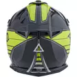 AMOQ Meteor V2 Helmet Axis Musta/keltainen kiiltävä, L - Duell ajovarusteet - 51411 - 1