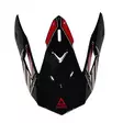 AMOQ Meteor V2 Lippa Axis Musta/Punainen - Duell ajovarusteet - 51581 - 1
