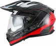 APEX Kypärä AC500 Carbon Sahara valkoinen/punainen/sininen kiiltävä M - Duell ajovarusteet - 33551 - 1