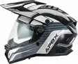 APEX Kypärä AT300 Everest harmaa/valkoinen/musta XL - Duell ajovarusteet - 32601 - 1