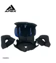 APEX MI100 Linerset cheekpads and topliner, L - Duell ajovarusteet - 32861 - 1