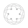 Brembo Serie Oro jarrulevy - Duell MP varaosat ja tarvikkeet - 121341 - 1