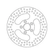 Brembo Serie Oro jarrulevy - Duell MP varaosat ja tarvikkeet - 121611 - 1