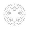 Brembo Serie Oro jarrulevy - Duell MP varaosat ja tarvikkeet - 121721 - 1