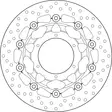 Brembo Serie Oro jarrulevy kelluva - Duell MP varaosat ja tarvikkeet - 121631 - 1