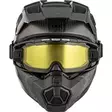 CKX Kypärä Titan AMS Matta Carbon + Ajolasit, M - Duell ajovarusteet - 59621 - 1