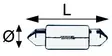 Festoon 24V 5W - Duell venetarvikkeet - 6151 - 1