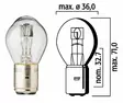 Flösser Polttimo 12V 45/40W BA20d - Duell muut varaosat ja tarvikkeet - 137031 - 1