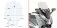 GIVI SPOILER HONDA FORZA 300 (2018) - Duell MP varaosat ja tarvikkeet - 100171 - 1