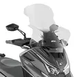 Givi TRANSP. SCREEN KYMCO DTX 360 (21-23) - Duell MP varaosat ja tarvikkeet - 101011 - 1