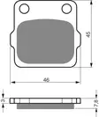 GOLDFREN Jarrupalat 007 Ceramic Carbon K1 - Duell MP varaosat ja tarvikkeet - 69011 - 1