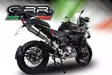 GPR Benelli Trk 502 X 2017/20 e4 EC-Approv. slip-on exhaust GP Evo4 Titanium - Duell MP varaosat ja tarvikkeet - 110951 - 1