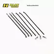 Haan pinnasarja 19" 36kpl kirkkaat pinnat/siniset nipat - Duell MP varaosat ja tarvikkeet - 63291 - 1