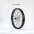 Haan wheel Fantic XX/XE 17-5,00 BLACK RIM/SILVER HUB - Duell MP varaosat ja tarvikkeet - 64001 - 1