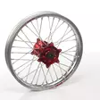 Haan wheel Haan wheel CR 250 / CRF450 02-12 19-2,15 RED HUB/SILVER RIM - Duell MP varaosat ja tarvikkeet - 63371 - 1