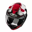 HJC Kypärä F100 Bios Musta/Valkoinen/Punainen MC1, M - Duell ajovarusteet - 56151 - 1