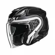 HJC Kypärä F31 Bask Musta/Valkoinen MC5, XS - Duell ajovarusteet - 55561 - 1
