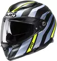 HJC Kypärä F70 Galla Musta/Fluo Keltainen MC3HSF S 55-56cm - Duell ajovarusteet - 56191 - 1