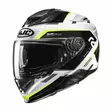HJC Kypärä RPHA 71 Ellon Valkoinen/Fluo Keltainen/Musta MC3H L - Duell ajovarusteet - 57001 - 1