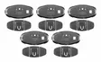 Interphone Kiinnikesetti 5kpl Active connect malleihin - Duell MP varaosat ja tarvikkeet - 116231 - 1