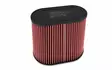 K&N Universal Clamp-On Air Filter 3"Dual Flg 9"X 6"B 7-3/8" X 3-5/8"T 7-3/8"H - Duell MP varaosat ja tarvikkeet - 127561 - 1