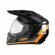 Leatt Kypärä + Ajolasit ADV 7.5 55-56cm S Musta/Oranssi - Duell ajovarusteet - 45611 - 1