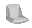 OS C - SEAT UPHOLSTERED GREY/WHITE - Duell venetarvikkeet - 132261 - 1