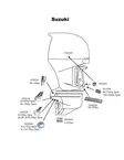 Perf metals anodi Suzuki/J/E 8-15HP - Duell venetarvikkeet - 135751 - 1