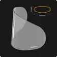 Pinlock FOGCITY Easy Universaali Open Face - Duell ajovarusteet - 58881 - 1