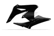Polisport radiator scoops Suzuki RMZ250(10-18) black (6) - Duell MP varaosat ja tarvikkeet - 130431 - 1