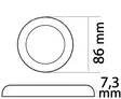 PROCION led Valo nickel katk. - Duell venetarvikkeet - 7901 - 1