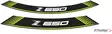 Puig Kit 8 Rim Strips Z650 C/Green - Duell MP varaosat ja tarvikkeet - 90981 - 1