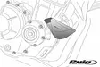 Puig Rubber Ends By Pair Fr.Sliders Pro C/Silver - Duell MP varaosat ja tarvikkeet - 92991 - 1