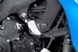 Puig spare rubbers for crash pads R12 C/White - Duell MP varaosat ja tarvikkeet - 92601 - 1