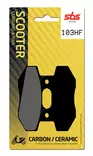 Sbs Jarrupalat Ceramic (551HF) - Duell MP varaosat ja tarvikkeet - 124381 - 1