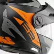Schuberth Kypärä E2 Explorer Matta Oranssi, 61 XL - Duell ajovarusteet - 65791 - 1