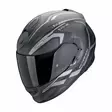 SCORPION Kypärä EXO-491 KRIPTA Mattamusta-Hopea, XL - Duell ajovarusteet - 50601 - 1