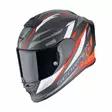 SCORPION Kypärä EXO-R1 EVO AIR CARBON AIR RUNNER Mattamusta-Punainen, L - Duell ajovarusteet - 50751 - 1