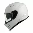 SIMPSON Kypärä Venom 06 solid kiiltävä valkoinen, M - Duell ajovarusteet - 54541 - 1